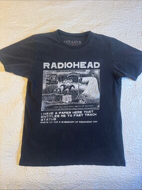 Vintage Radiohead “Fast Track Status” T-Shirt (2008)